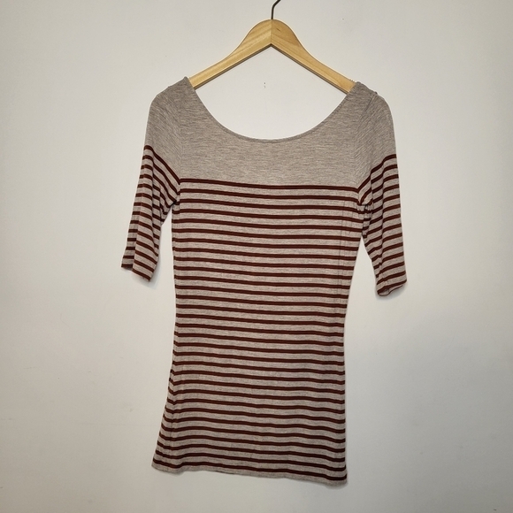 Club Monaco Striped Top Size Small - Picture 1 of 8